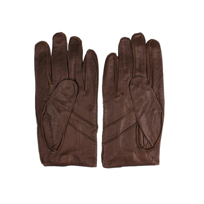 Laimböck belmont brown leather driving gloves