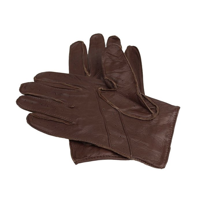 Laimböck belmont brown leather driving gloves