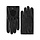 Mackay Autofahrer handschuhe Schwarz Leder