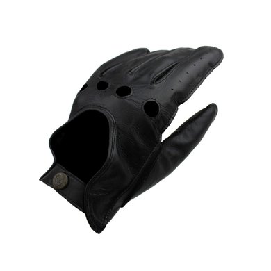 Laimböck mackay black leather driving gloves ladies