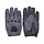 driver leather gloves black-blue