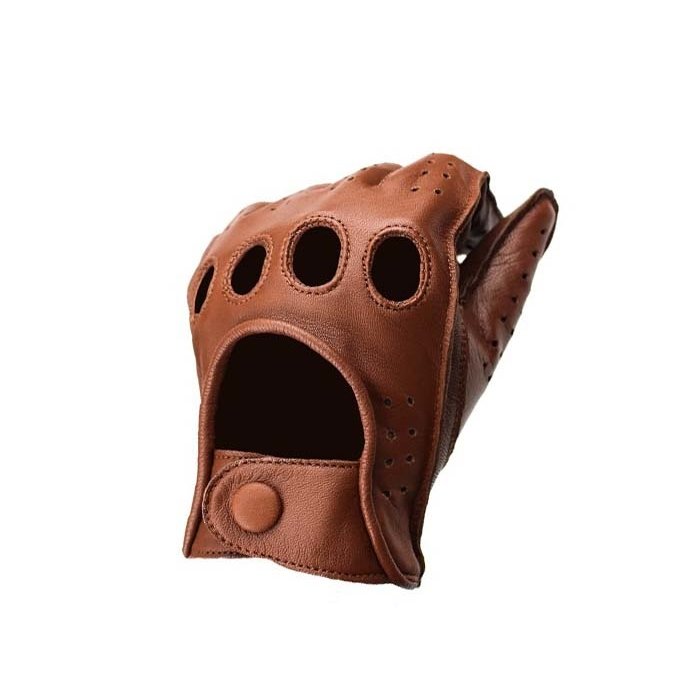 Swift racing leather gloves nappa brown