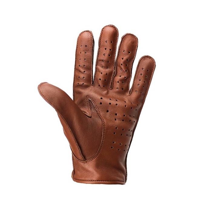 Swift racing leather gloves nappa brown