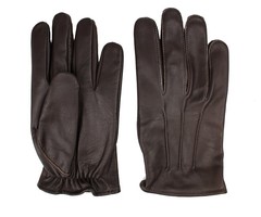 Swift classic unlined donkerbruin leren handschoenen