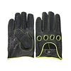 Swift racing leren handschoenen zwart-geel