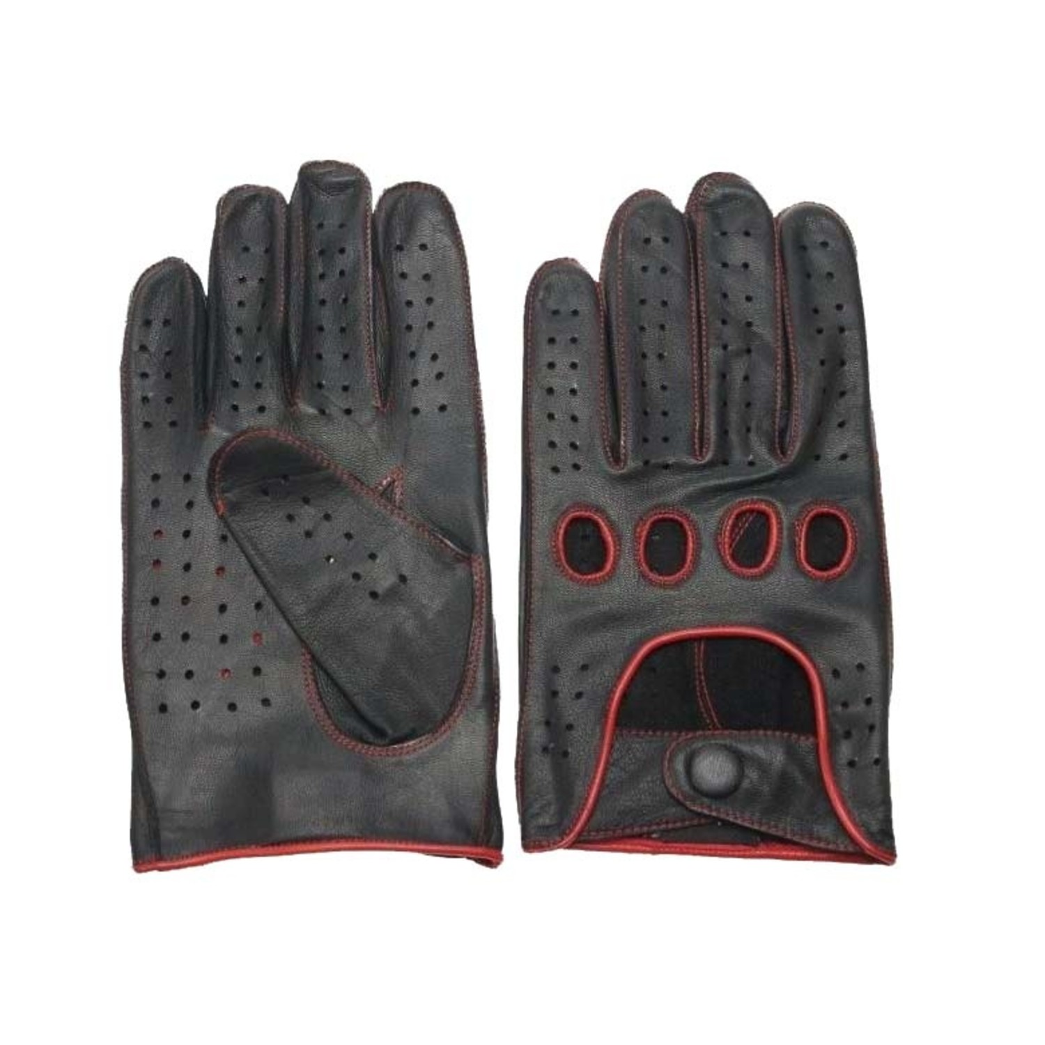 Leren Handschoenen - Zwart - Ultrafleece Warme Voering – Schwartz & von Halen