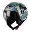 BHR 801 vespa helm camouflage grijs