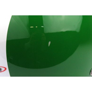Redbike RB-753 retro jethelm groen-wit | maat S | outlet