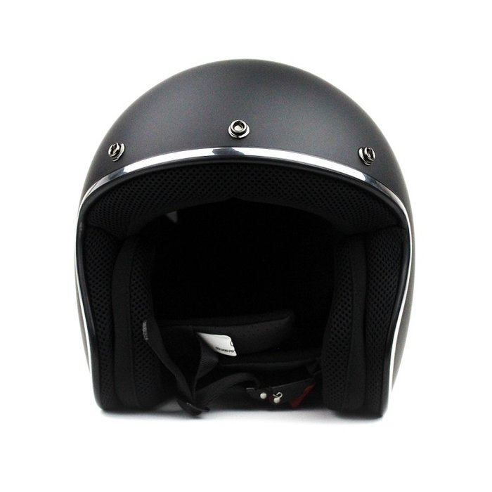 BHR 811 vintage jet helmet nero