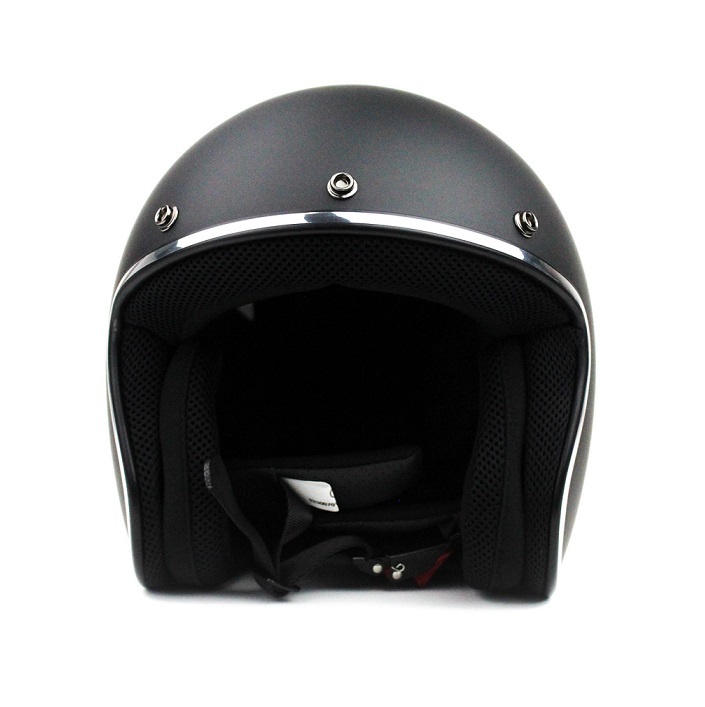 BHR 811 vintage jet helmet matt black | size XS