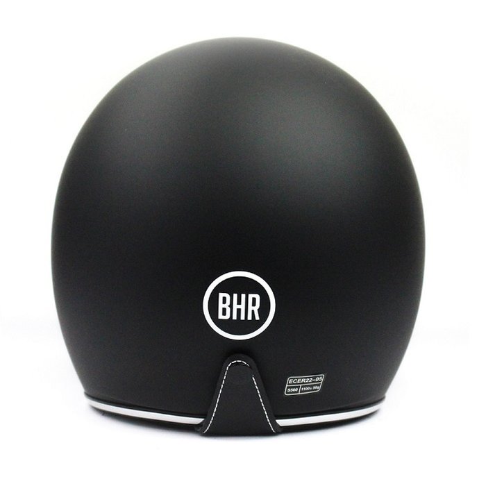 BHR 811 vintage jet helmet matt black | size XS
