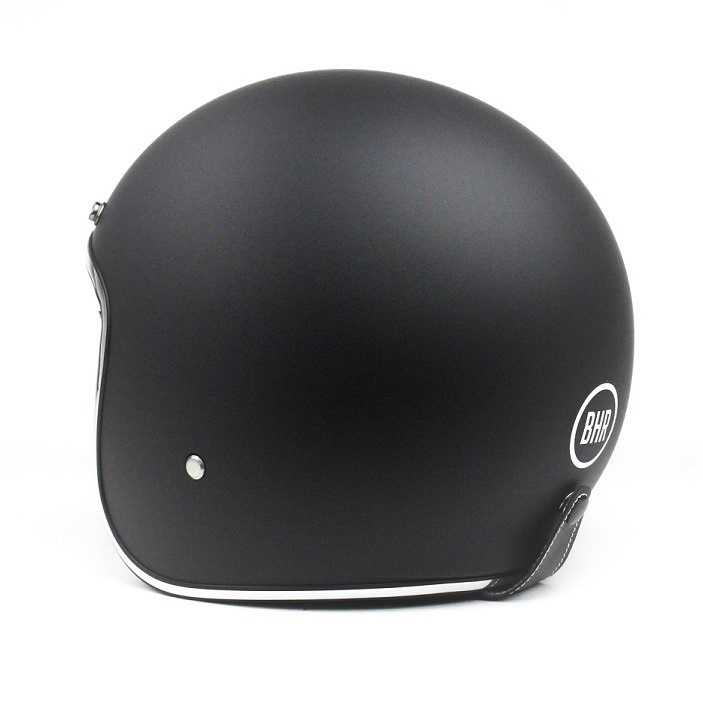 BHR 811 vintage jet helmet matt black | size XS