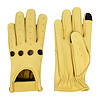 Gladiator driver leren autohandschoenen old yellow
