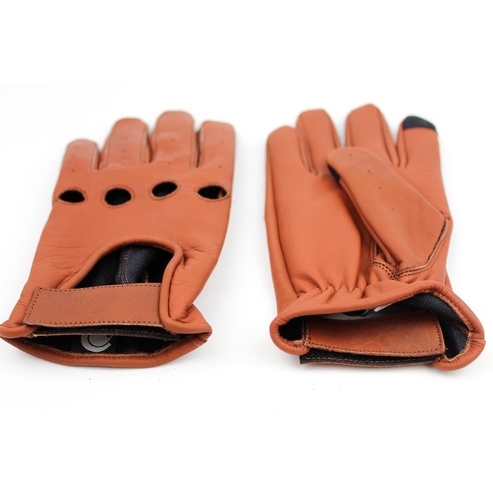 Gladiator driver leather car gloves brown