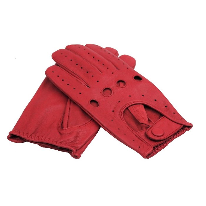 Swift driver leren handschoenen rood