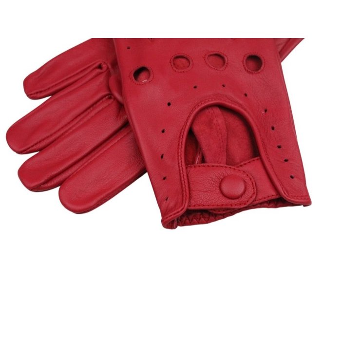 Swift driver leren handschoenen rood