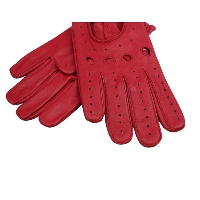 Swift driver leren handschoenen rood