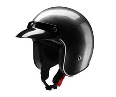 Redbike RB-759 Retro Jethelm Dunkelgrau