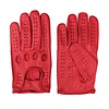 Swift racing leather gloves red