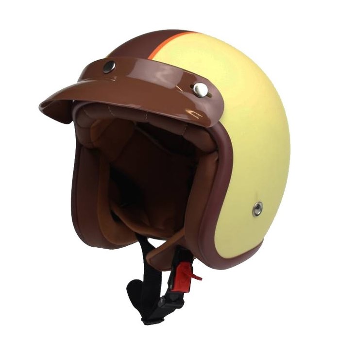 Redbike RB-752 Retro Jethelm Vanille