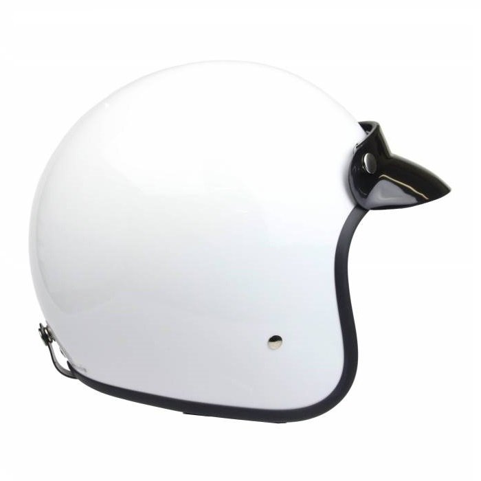 Redbike RB-710 retro jethelm wit