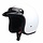 RB-710 retro jet helmet white