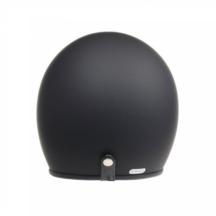 Redbike RB-710 retro open face helmet matt black