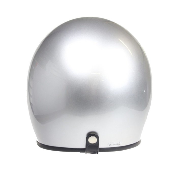 Redbike RB-710 retro open face helmet silver
