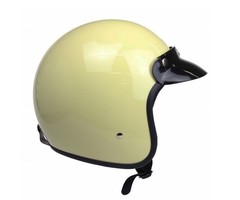 Motorcycle Vintage sun visor helmet 3/4 Open Face Helmets Casco Moto Jet  Scooter Bike Helmet Retro approved Casque Motociclismo