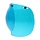 Bubble vizier blauw