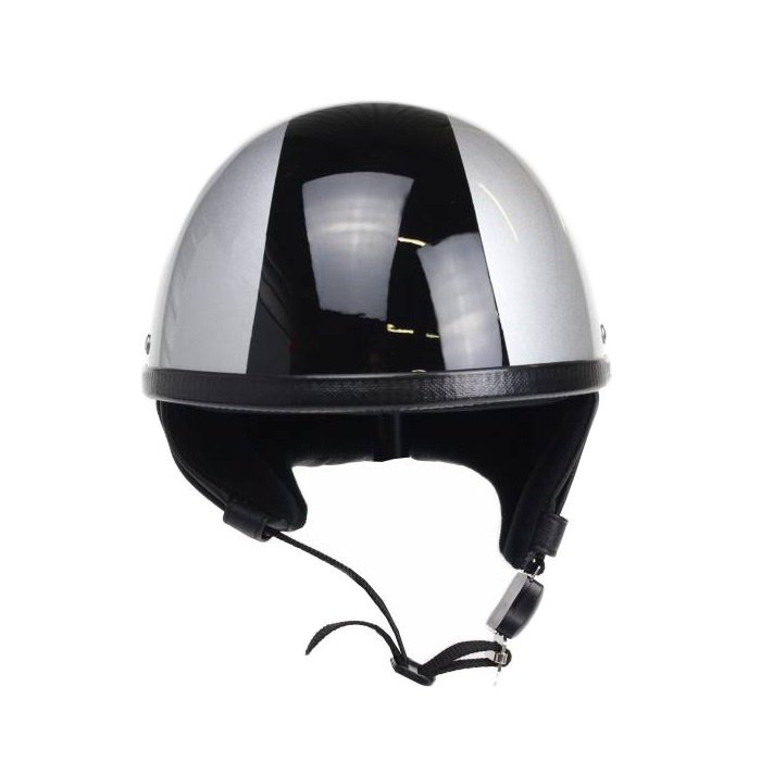 Redbike RB-500 classic half helmet silver-black