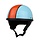 RB-514 half helmet Gulf | light blue - orange