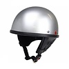 Redbike RB-500 klassischer Halbschalenhelm silber