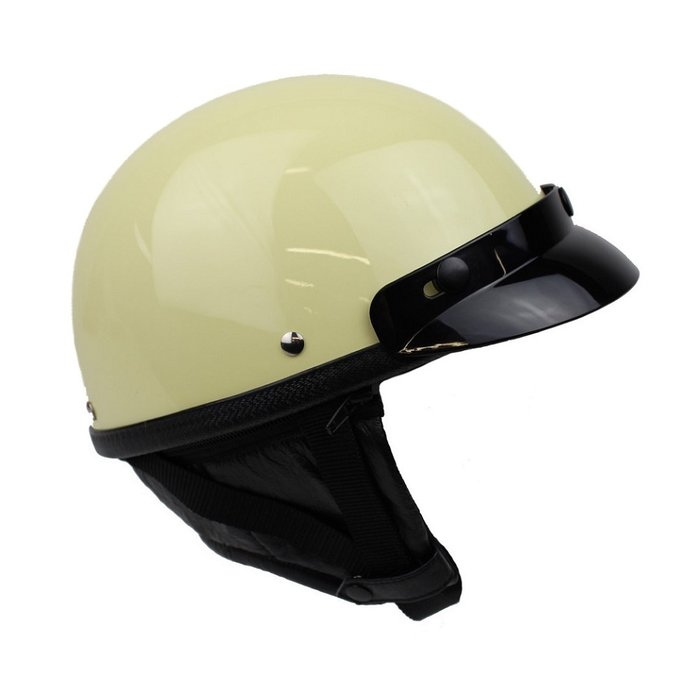 Redbike RB-520 Halbschalenhelm Elfenbeinweiß