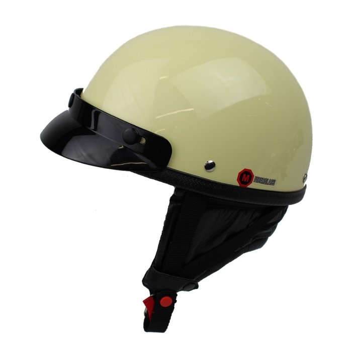 Redbike RB-520 half helmet ivory white