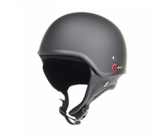 Redbike RB-450 Halbschalenhelm Mattschwarz