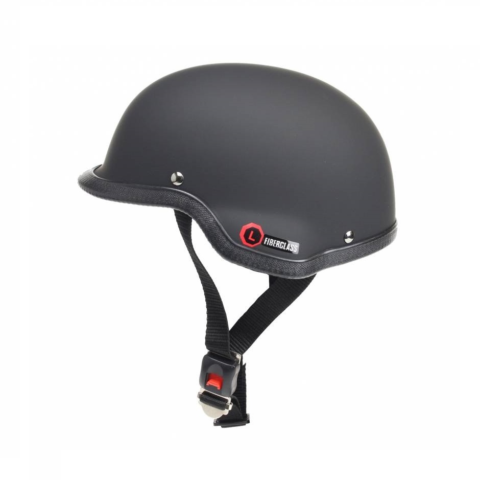 Redbike RB-200 chopper helmet matt black