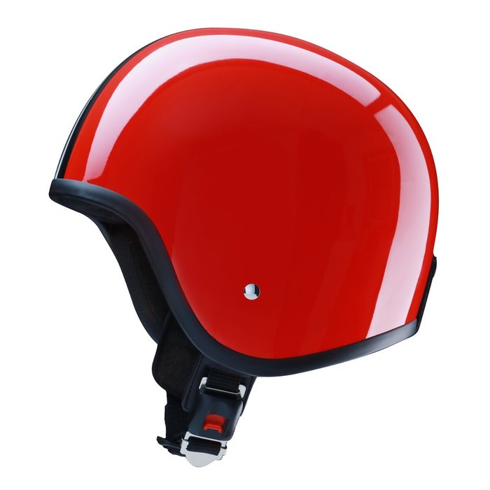 Redbike RB-680 jet helmet red