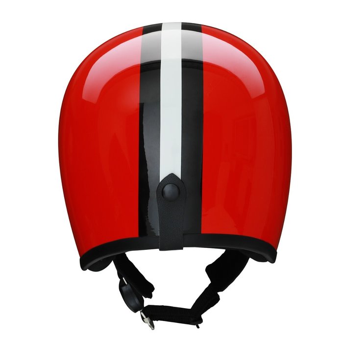 Redbike RB-680 jet helmet red