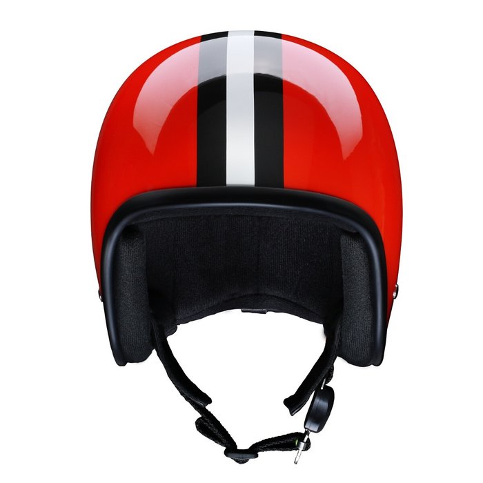 Redbike RB-680 jet helmet red