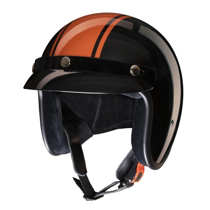 Redbike RB-676 Jethelm schwarz-orange
