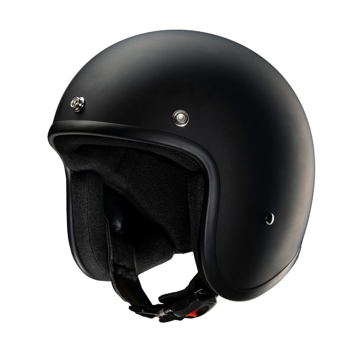 Redbike RB-674 jet helmet matt black