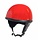 RB-500 classic half helmet red