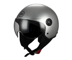 BHR 801 vespa helmet silver