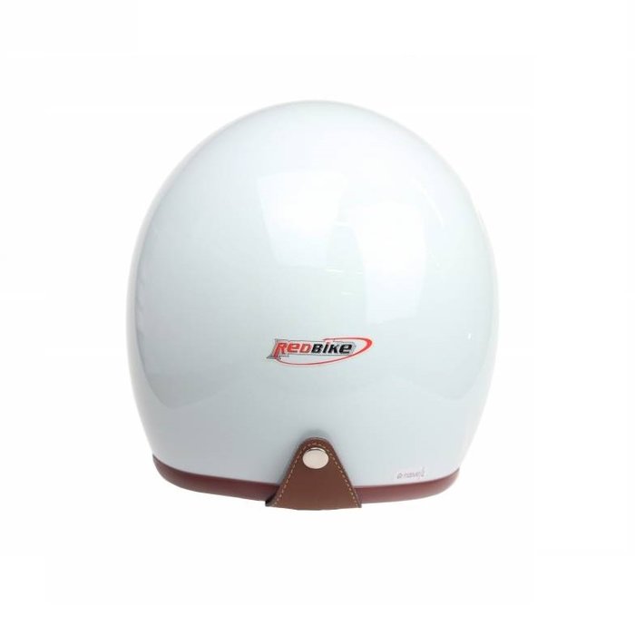Redbike RB-767 retro jethelm wit