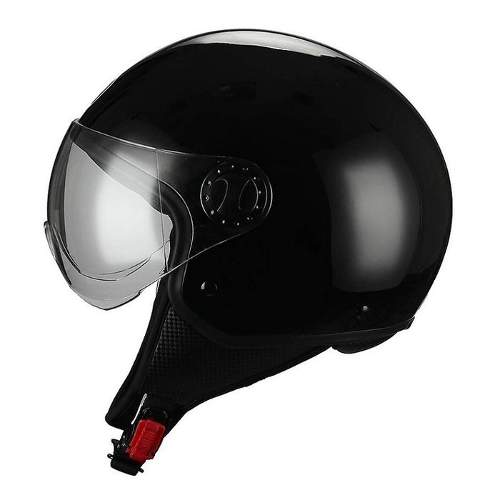 BHR 801 vespa helmet shiny black | size M