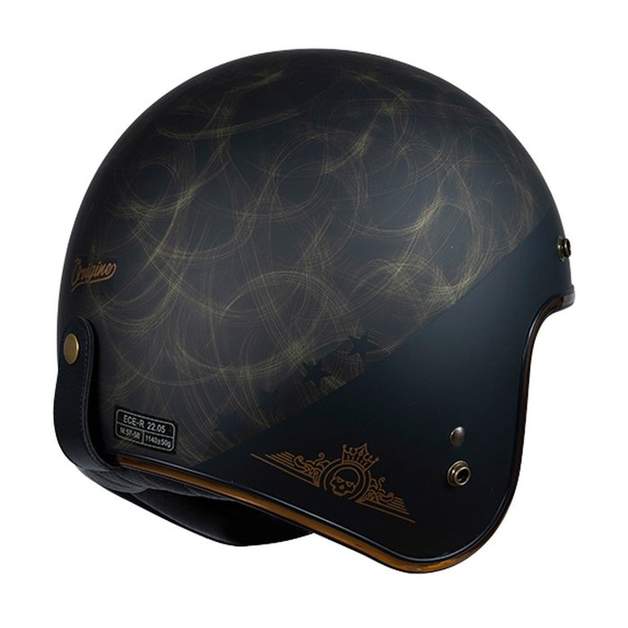 Origine primo rocker jethelm mat brons