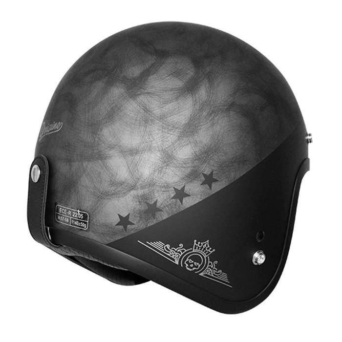 Origine primo rocker jet helmet matt silver