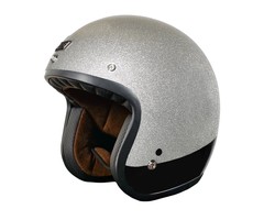 Origine primo cosmo jet helmet silver | size XL