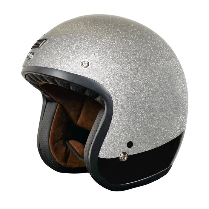 Origine primo cosmo jet helmet silver